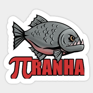 Piranha Sticker